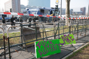 Blockupy Proteste anlässlich der EZB Eröffnung in Frankfurt
