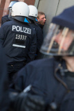 Blockupy Proteste anlässlich der EZB Eröffnung in Frankfurt