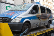 Blockupy Proteste anlässlich der EZB Eröffnung in Frankfurt