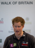 Prince Harry at "Walk of Britain" Launch Event