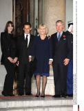 PARIS: Prince Charles and Camilla arrive Elysee Palace