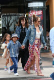 *EXCLUSIVE* Jennifer Lopez takes Max and Emme to see "Cinderella"