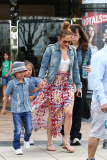 *EXCLUSIVE* Jennifer Lopez takes Max and Emme to see "Cinderella"