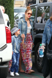 *EXCLUSIVE* Jennifer Lopez takes Max and Emme to see "Cinderella"
