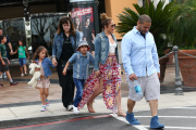 *EXCLUSIVE* Jennifer Lopez takes Max and Emme to see "Cinderella"