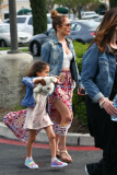 *EXCLUSIVE* Jennifer Lopez takes Max and Emme to see "Cinderella"