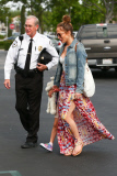 *EXCLUSIVE* Jennifer Lopez takes Max and Emme to see "Cinderella"