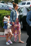 *EXCLUSIVE* Jennifer Lopez takes Max and Emme to see "Cinderella"