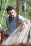 *EXCLUSIVE* James Franco and Bryan Cranston is on set of film "In Dubious Battle" 