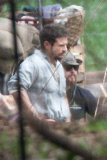 *EXCLUSIVE* James Franco and Bryan Cranston is on set of film "In Dubious Battle" 