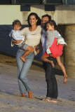 Topless Alessandra Ambrosio Sizzles for Beach Photo Shoot