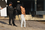 Topless Alessandra Ambrosio Sizzles for Beach Photo Shoot