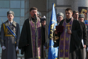 First anniversary of the formation of the General Kulchycky Battalion, Kiev, Ukraine - 20 Mar 2015