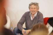 Roman Polanski au salon du livre à la Porte de Versailles à Pari
