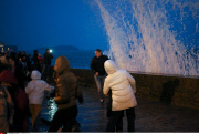 high tide off Saint-Malo