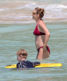 Exclusive... Uma Thurman Shows Off Her Bikini Body In St Barts 