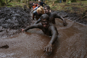 'Muddy Trials' 10k Race, Fenwick, Scotland - 22 Mar 2015