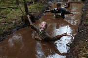 'Muddy Trials' 10k Race, Fenwick, Scotland - 22 Mar 2015