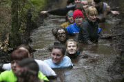 'Muddy Trials' 10k Race, Fenwick, Scotland - 22 Mar 2015