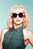  Lily Allen  in eyewear Collection for House of Holland Spring-Summer 2015.