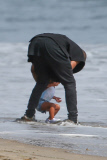 *PREMIUM EXCLUSIVE* Kanye West, Kim Kardashian and baby North have a family day in Malibu**WEB EMBARGO UNTIL 10AM PST ON 03/24/15**