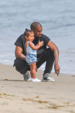 *PREMIUM EXCLUSIVE* Kanye West, Kim Kardashian and baby North have a family day in Malibu**WEB EMBARGO UNTIL 10AM PST ON 03/24/15**