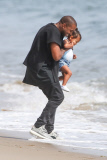 *PREMIUM EXCLUSIVE* Kanye West, Kim Kardashian and baby North have a family day in Malibu**WEB EMBARGO UNTIL 10AM PST ON 03/24/15**
