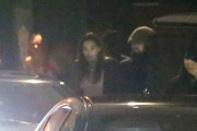 *EXCLUSIVE* Justin Bieber and Leonardo DiCaprio party it up at 1OAK together