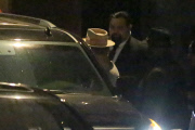 *EXCLUSIVE* Justin Bieber and Leonardo DiCaprio party it up at 1OAK together