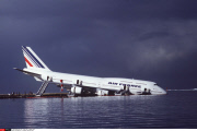 TAH<BOEING 747 ECHOUE, LAGON DE FAA'A