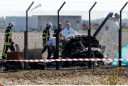 Crash d'un avion a Bron: 4 morts dont un pere et son fils.