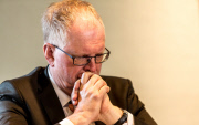Flugzeugabsturz 4U9525:  Pressekonferenz im Rathaus in Haltern einen Tag nach dem Absturz der Germanwings MaschineFlugzeugabsturz 4U9525:  Pressekonferenz im Rathaus in Haltern einen Tag nach dem Absturz der Germanwings Maschine