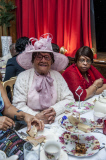 'Posh Club' Ritz-inspired tea party for pensioners, London, Britain - 25 Mar 2015