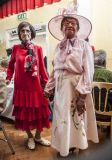 'Posh Club' Ritz-inspired tea party for pensioners, London, Britain - 25 Mar 2015