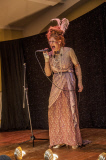 'Posh Club' Ritz-inspired tea party for pensioners, London, Britain - 25 Mar 2015