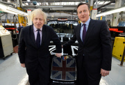 PM and Boris London Taxis Company Visit