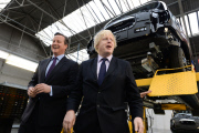 PM and Boris London Taxis Company Visit
