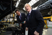 PM and Boris London Taxis Company Visit