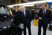 PM and Boris London Taxis Company Visit