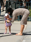 Alec Baldwin takes his family out for a healthy treat in Beverly Hills