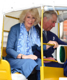 The Prince of Wales launches a Rickshaw Race