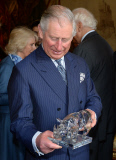The Prince of Wales launches a Rickshaw Race