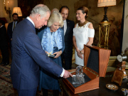 The Prince of Wales launches a Rickshaw Race
