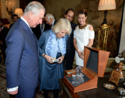 The Prince of Wales launches a Rickshaw Race