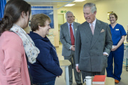 Prince Charles visit to Tetbury Hospital in Gloucestershire, Britain - 27 Mar 2015