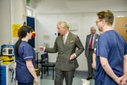 Prince Charles visit to Tetbury Hospital in Gloucestershire, Britain - 27 Mar 2015