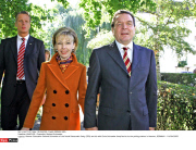 HANOVER : Chancellor Gerhard Schroeder.