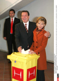 HANOVER : Chancellor Gerhard Schroeder.