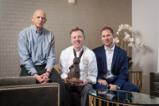 The world's most extravagant chocolate Easter bunny worth GBP 33,000, Britain, Mar 2015