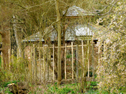 Builders ordered to remove new fencing at home of George Clooney and Amal Alamuddin in Sonning-on-Thames, Berkshire, Britain - 30 Mar 2015